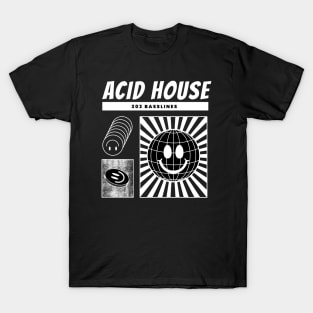 ACID HOUSE  - 303 Basslines T-Shirt